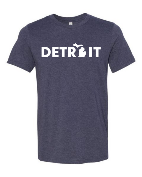Detroit Street Apparel Detroit Michigan Mitten T-Shirt