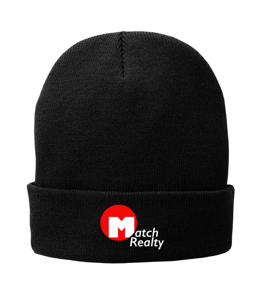 Match Realty Cuffed Knit Cap