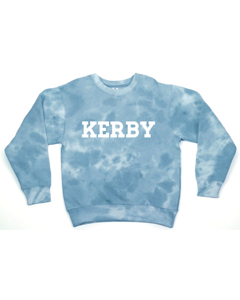Kerby Elementary School Tie Dye Crew Neck Sweatshirt