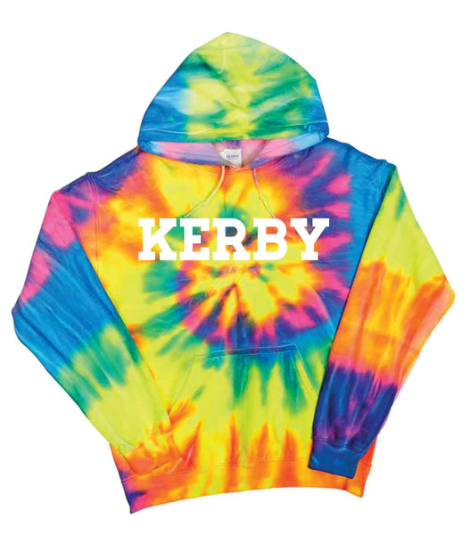 Kerby Elementary School Youth Tie Dye Hoodie