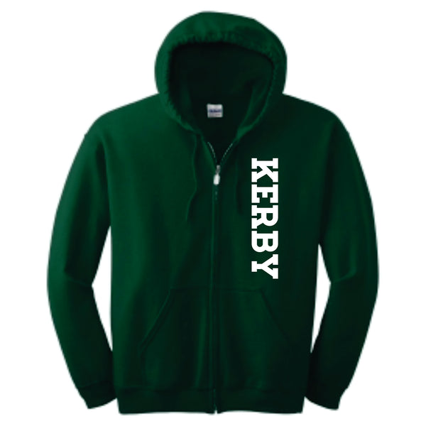 Kerby Elementary School Youth Zip Up Sweatshirt