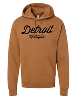 Detroit Script Hoodie