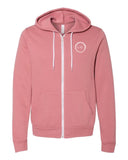 Grosse Pointe Moms' Circle Zip Up Sweatshirt
