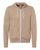 Grosse Pointe Moms' Circle Zip Up Sweatshirt